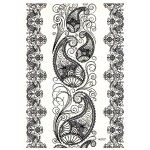 Tatuaje temporare pentru corp HENNA HLC027